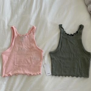 Forever 21 New Basics Collection Tops (SET OF 2)